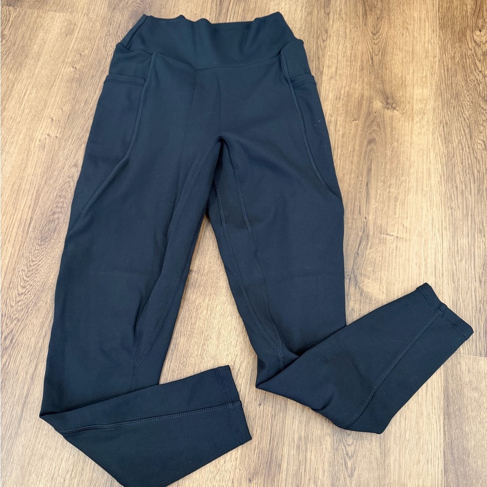 Black Women's pocket leggings